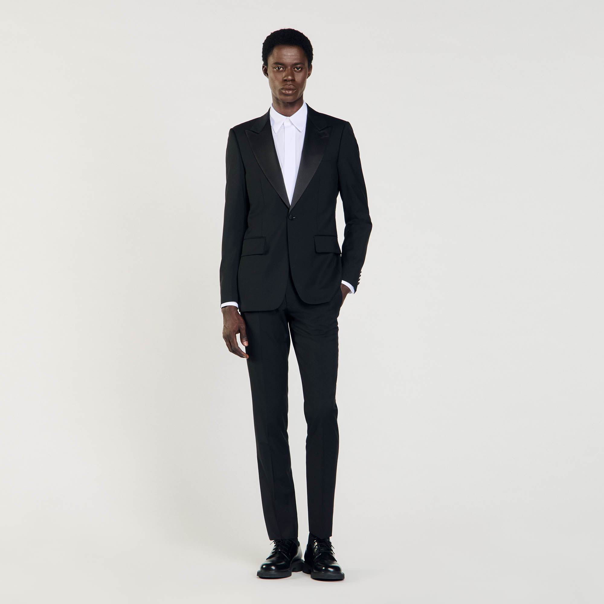 Tuxedo Jacket : Jackets & Coats color Black