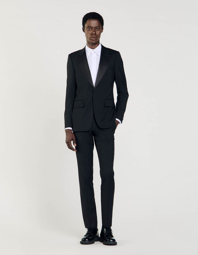 Tuxedo Jacket : Suits & Tuxedos color Black