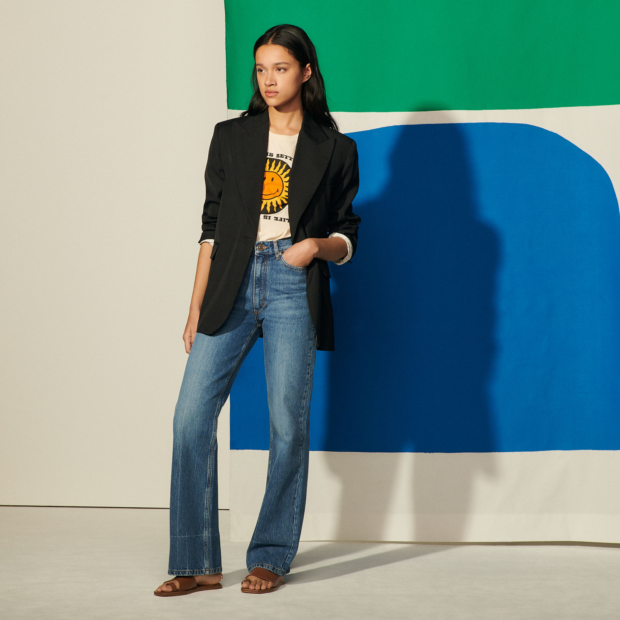 Jean sandro femme clearance