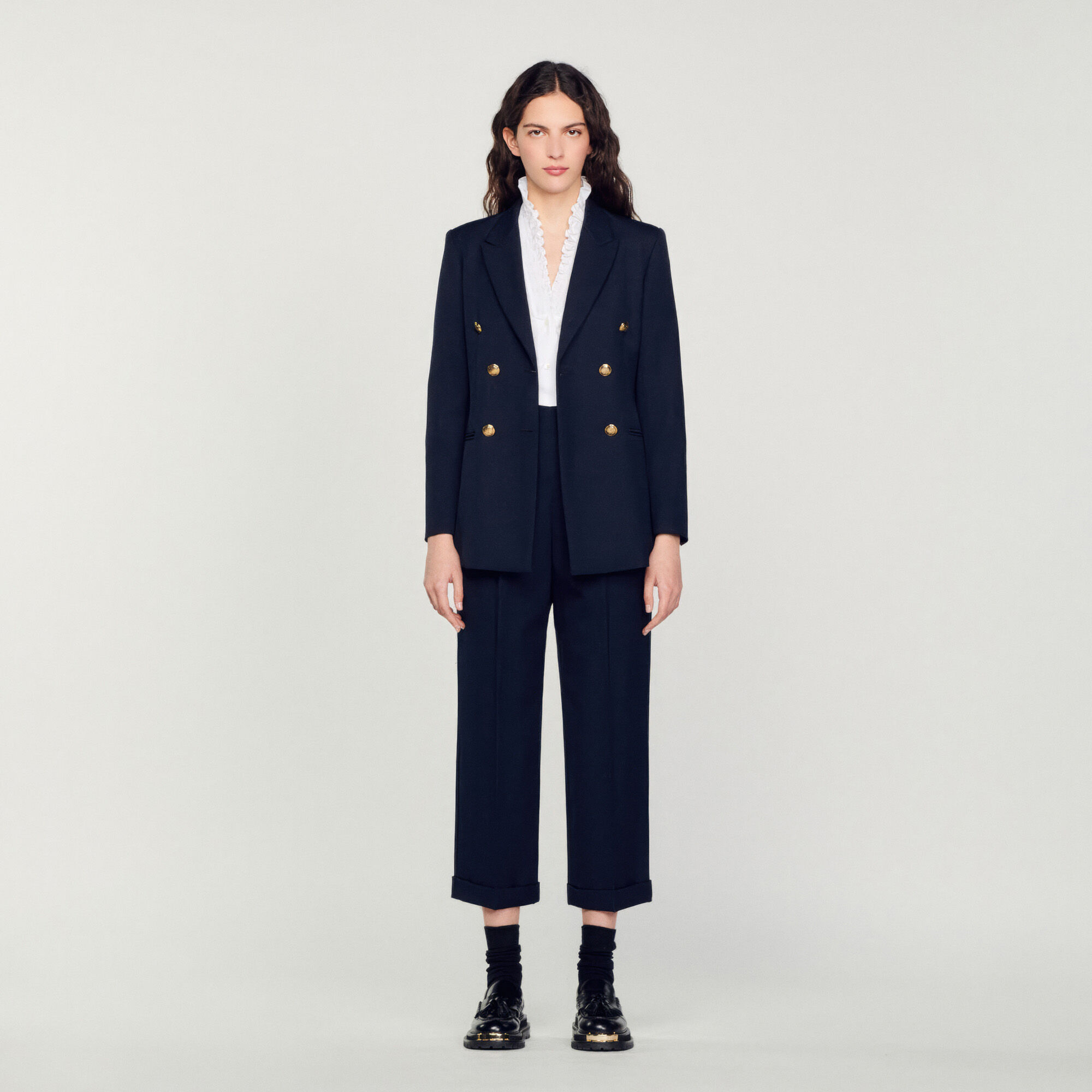 Double breasted suit blazer shop