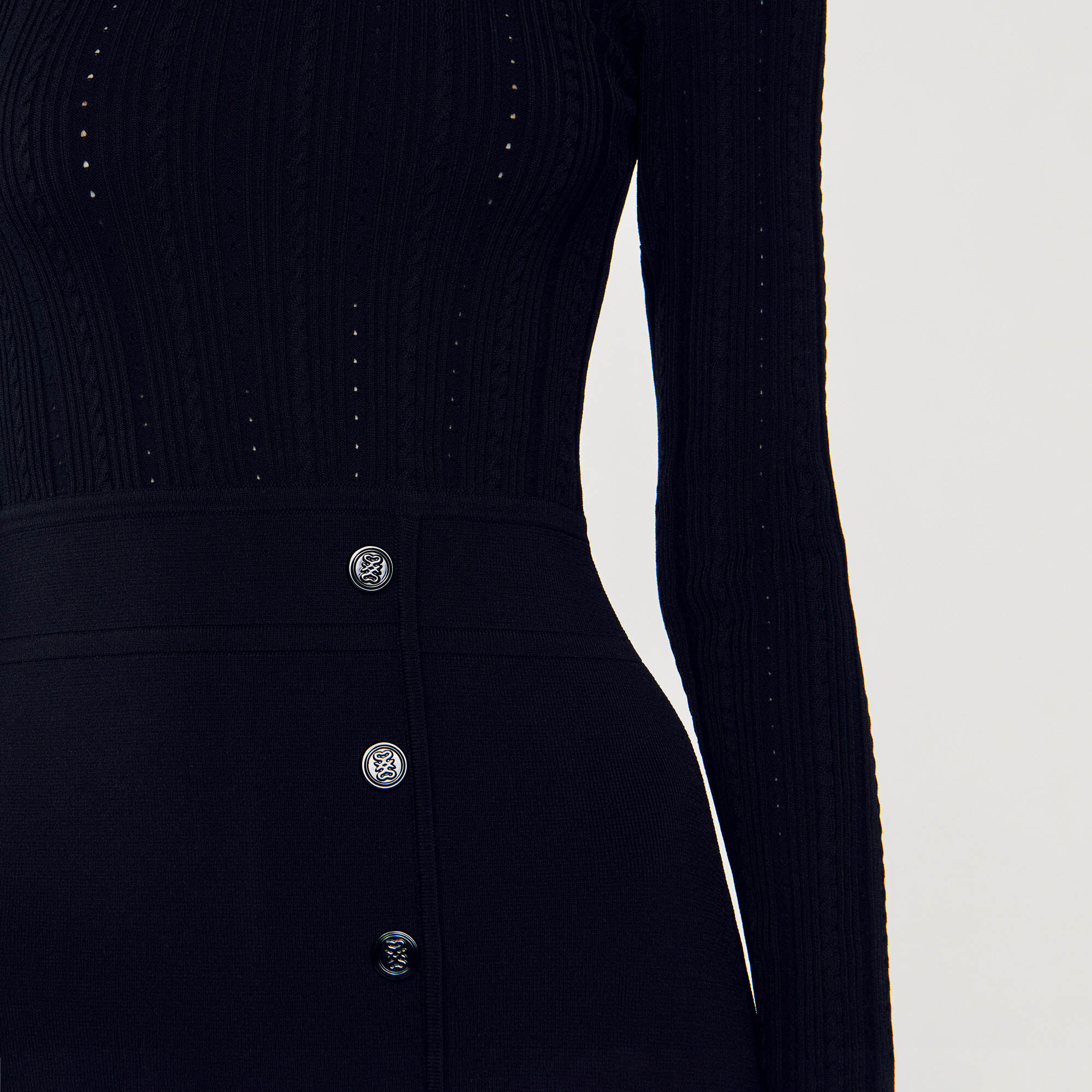 herlipto Shell Button Knit Dressスナイデルルネ（René） 