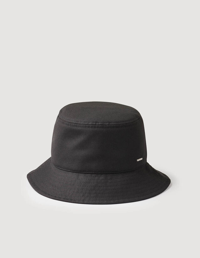 Technical Fabric Bucket Hat : Gifts for him color Black
