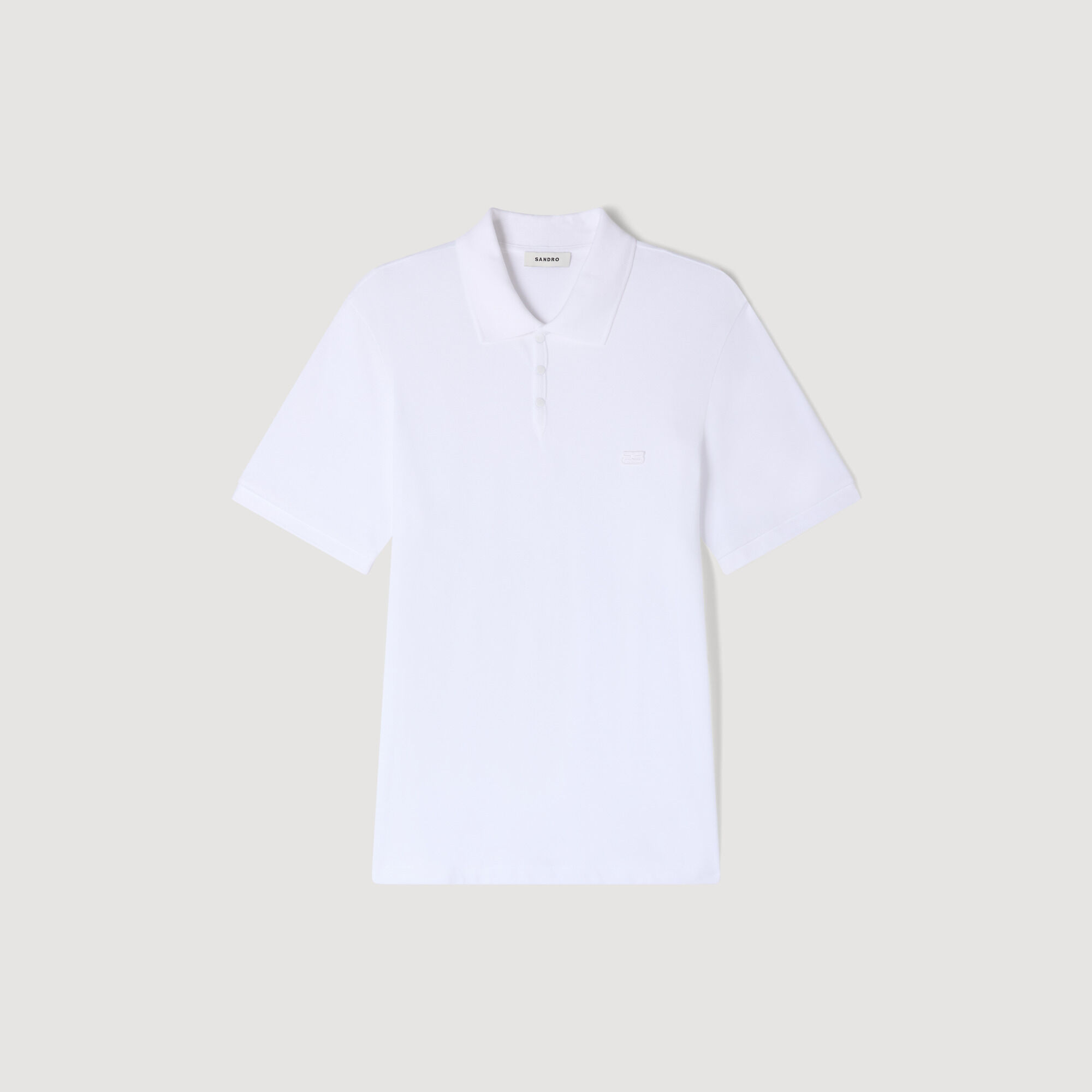 Logo Polo Shirt : T-shirts & Polo shirts color white