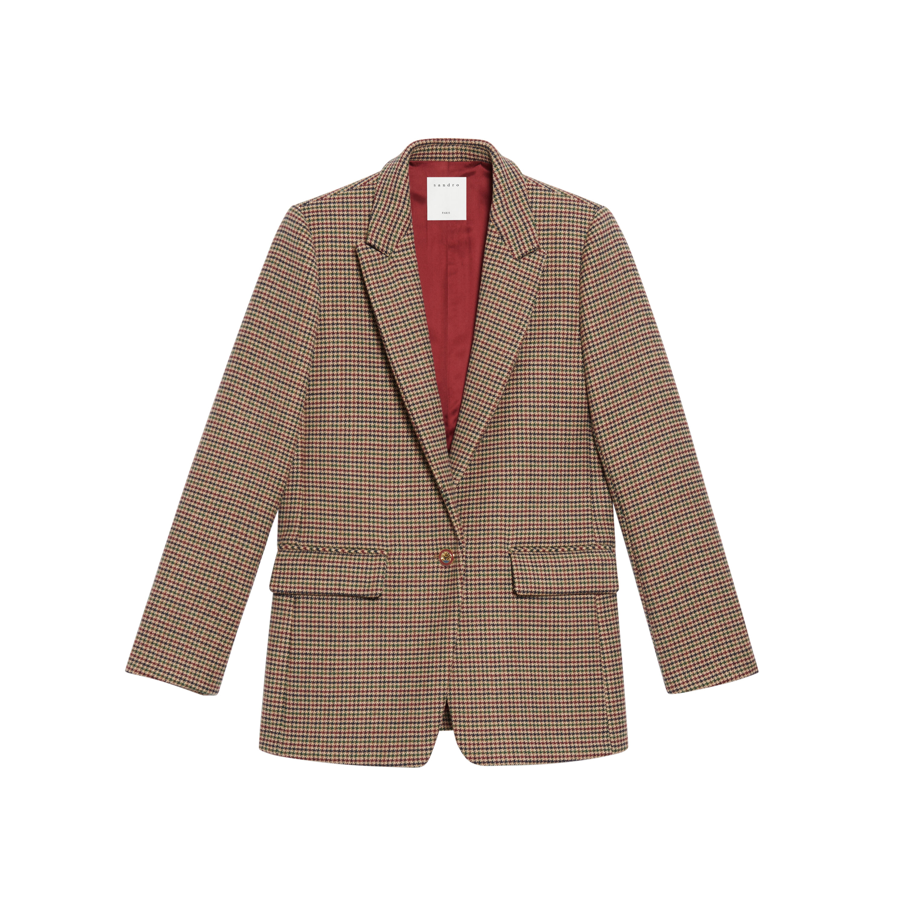 fitted sheepskin jacket