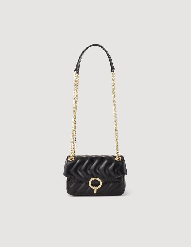Plain Leather Yza Mini Bag : My Yza bag color Black