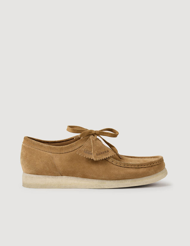 Suede Wallabee™ Derbies - SHACH01400 | sandro-paris.com Suede Wallabee™ Derbies : Shoes color Sand