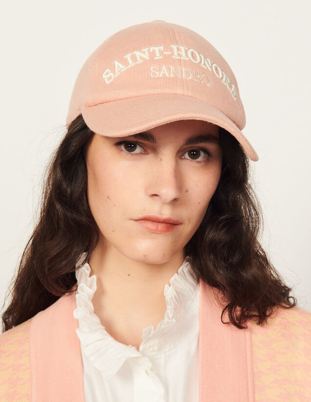 Embroidered Cap : New In color Abricot