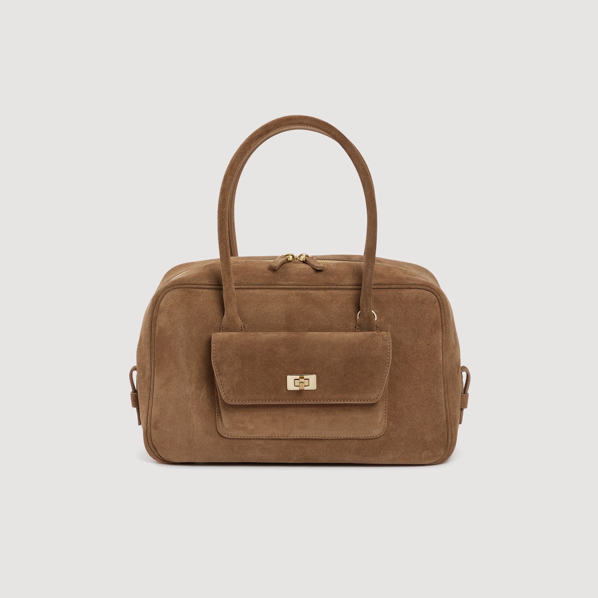 Ezmeh Suede Bag : Others Bags color Camel
