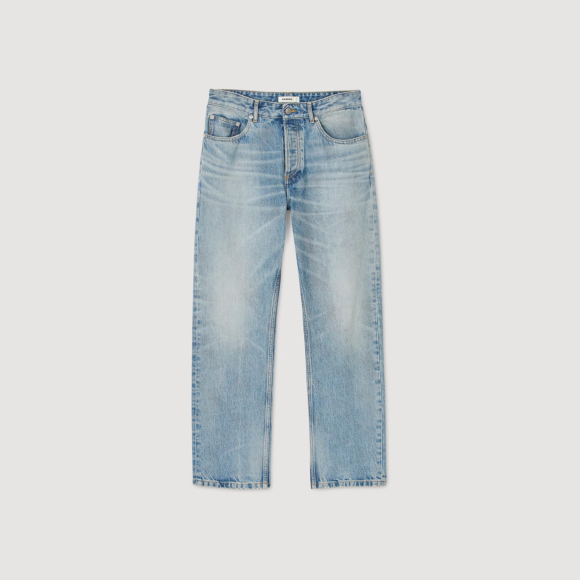 Regular Jeans : Jeans color Light blue - denim