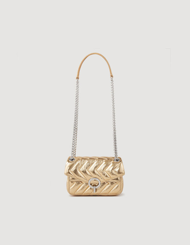 Metallic Leather Yza Mini Bag : My Yza bag color Gold