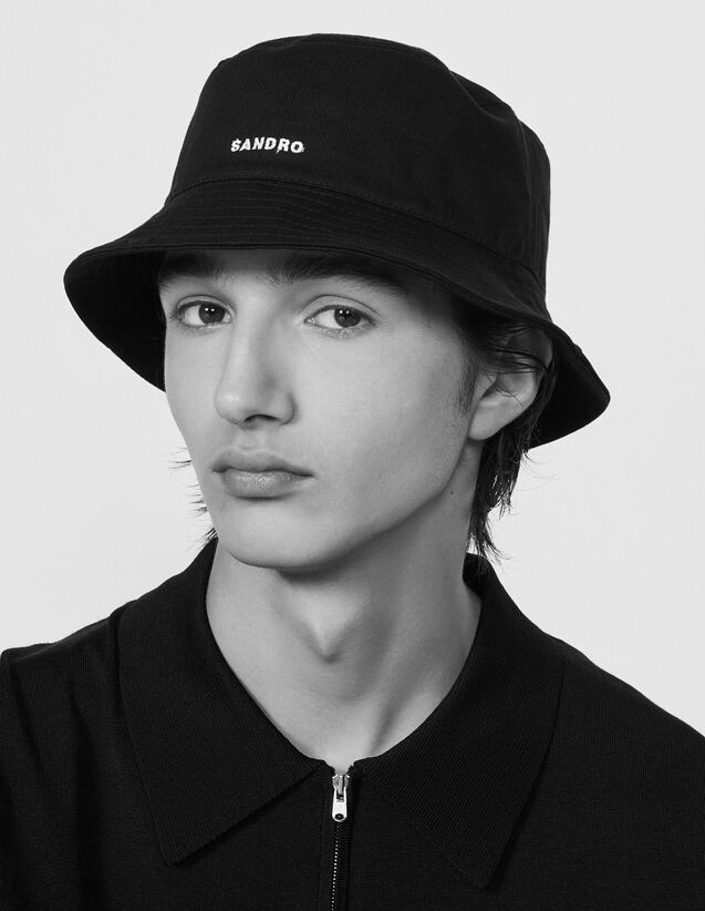 Embroidered Hat : Caps color white