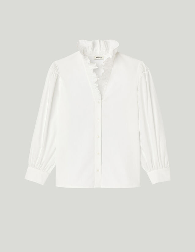 Organic Cotton Shirt : Shirts color white