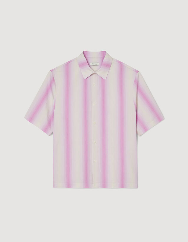 Striped Shirt : Shirts color Pink