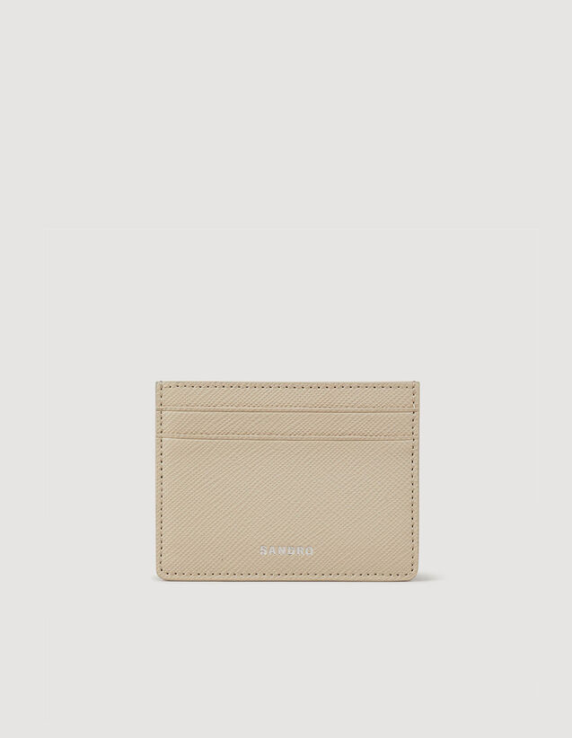 Leather Card Holder : View All color Light Grey