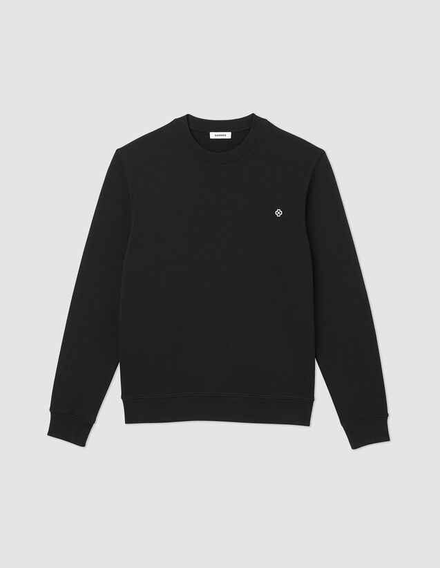 Square Cross Sweatshirt : Sweatshirts color Black