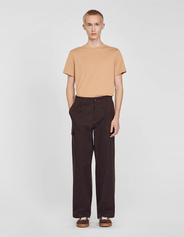 Cargo Trousers : Pants & Shorts color Brown