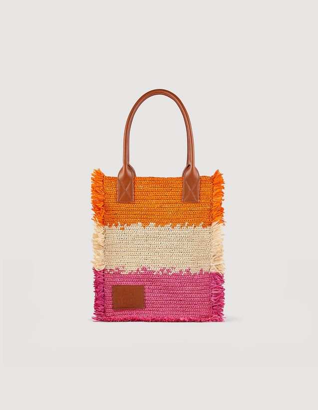 Raffia Tote Bag : Others Bags color Multi-Color