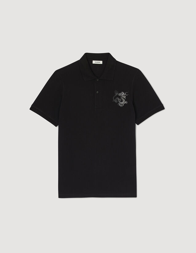 Sandro : T-shirts & Polo shirts color Black