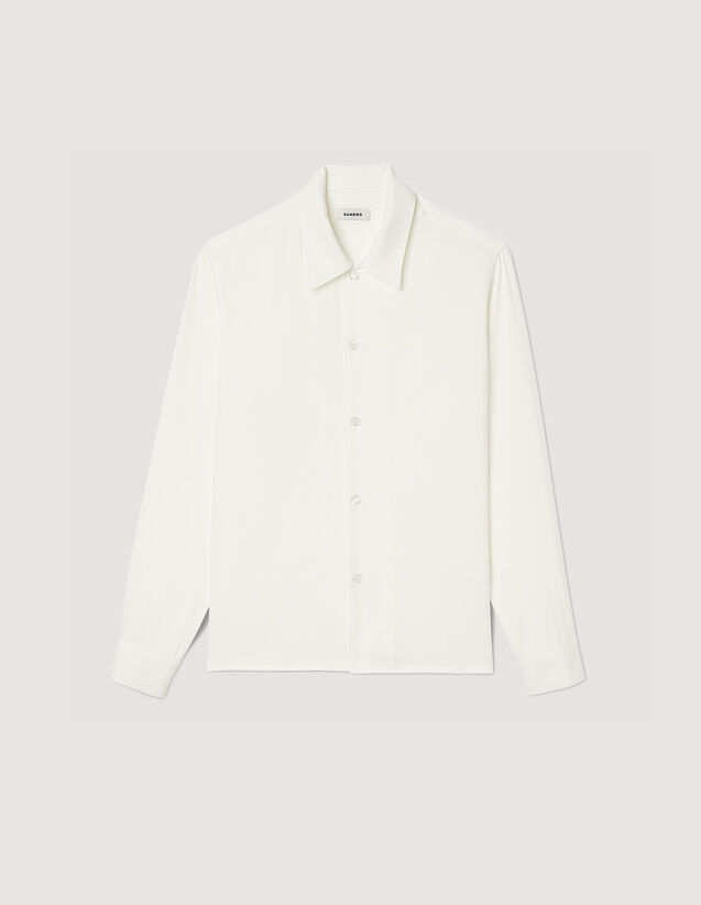 Flowing Shirt : null color white