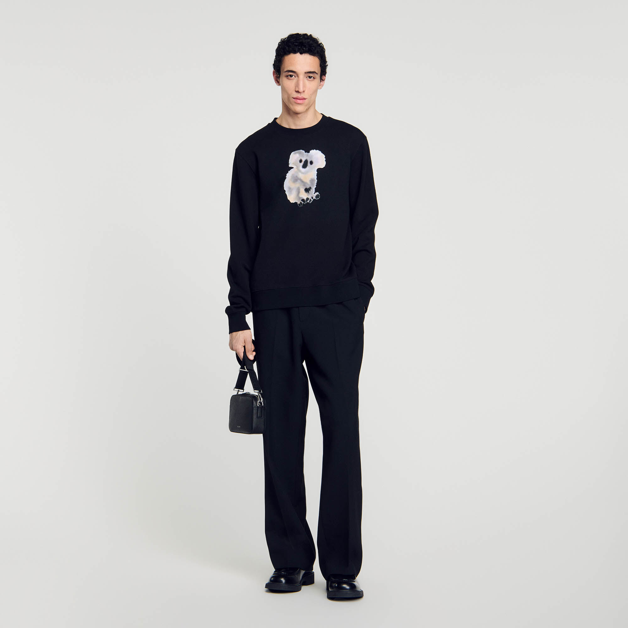 Wild Animals Sweatshirt : Sweaters & Cardigans color Black