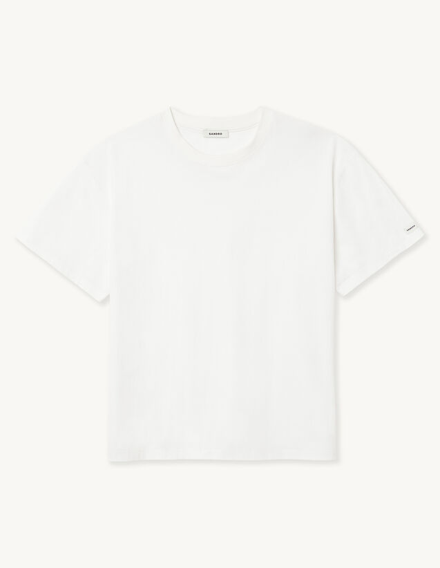 Organic Cotton T-Shirt : T-shirts & Polo shirts color white