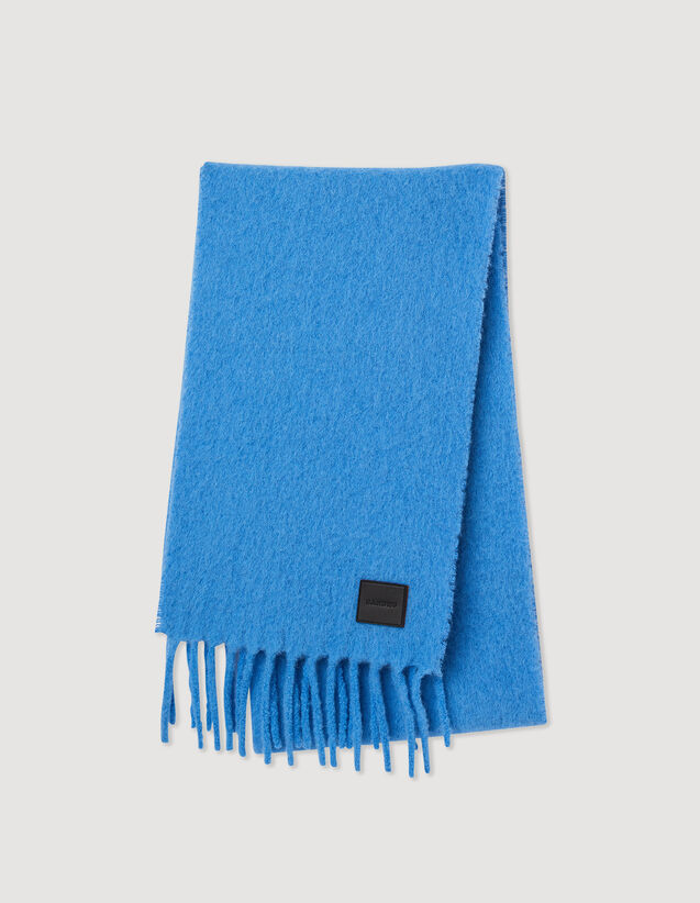 Alpaca Scarf : Scarves color Bright Blue