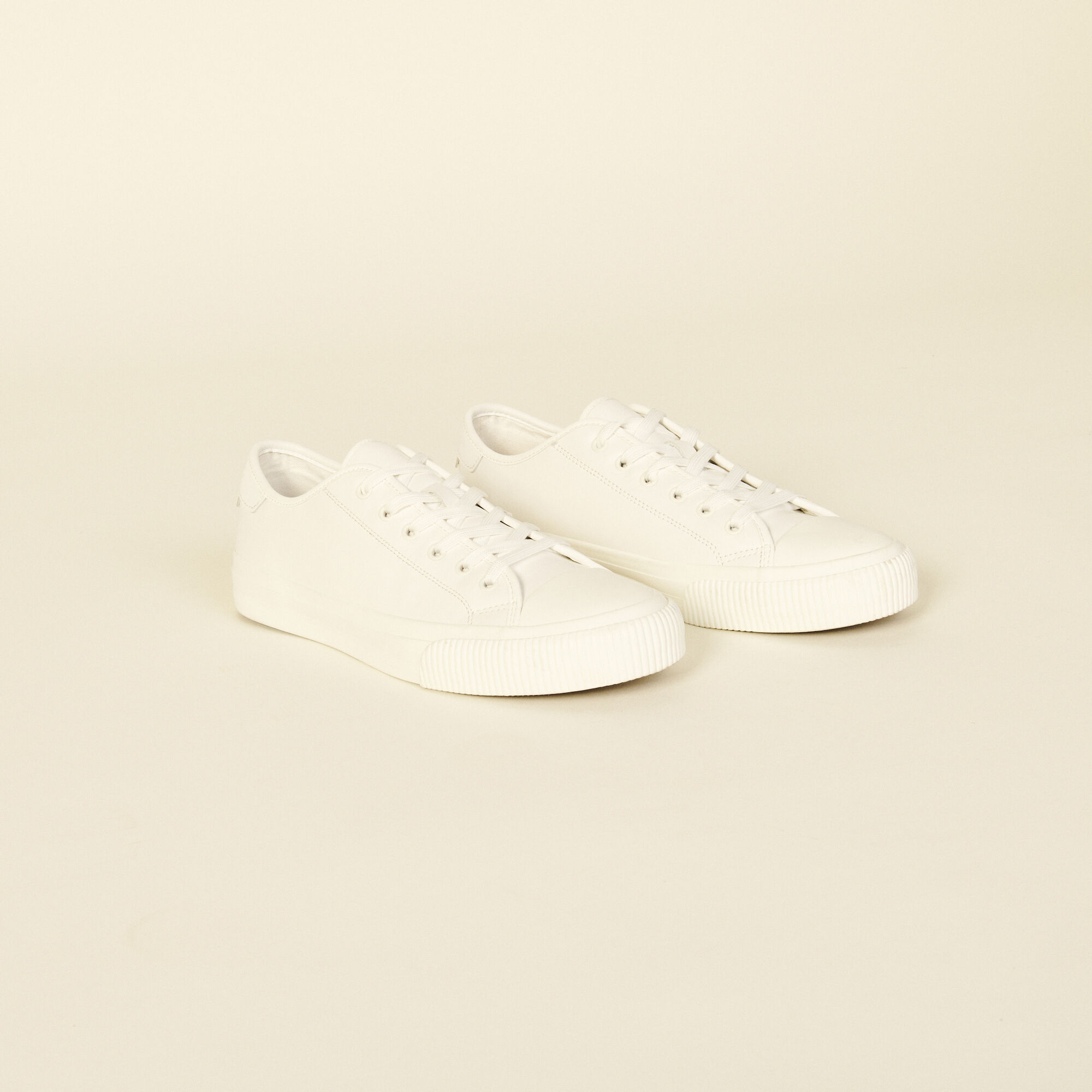 Sandro white sneakers online