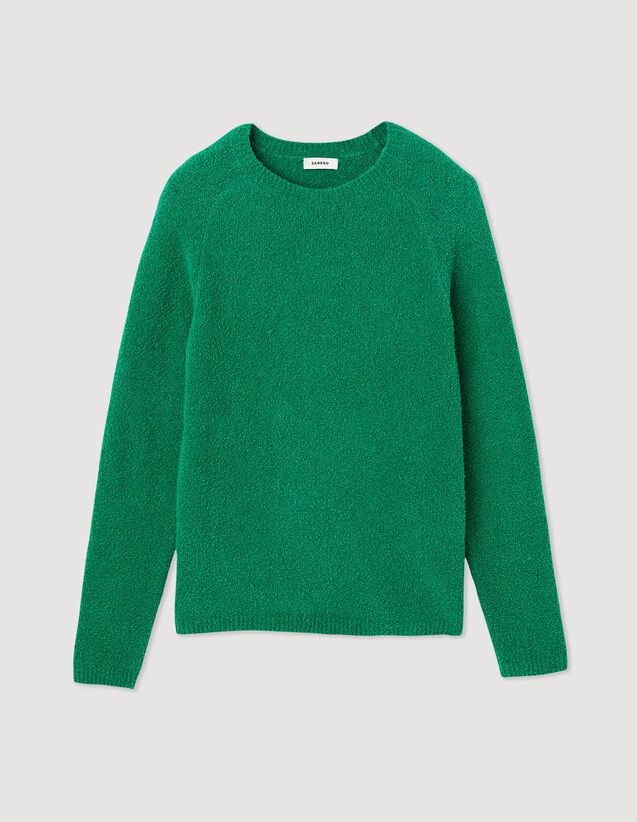 Long-Sleeved Sweater : Sweaters & Cardigans color Intense green