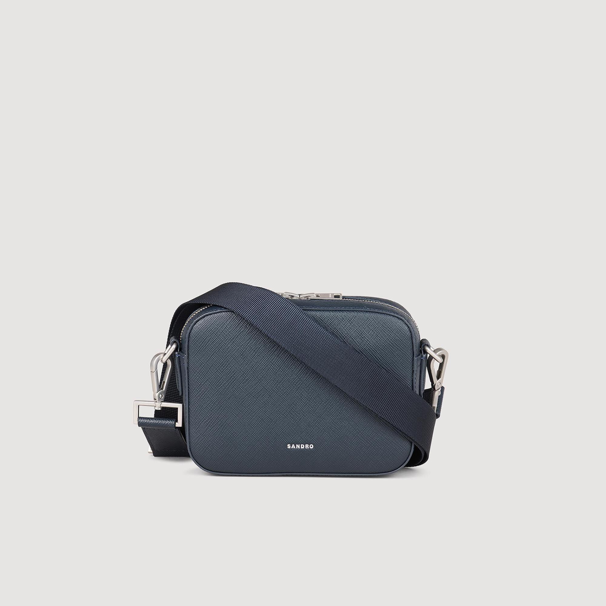 Small Reconstituted Leather Bag : Bags color Dark Khaki