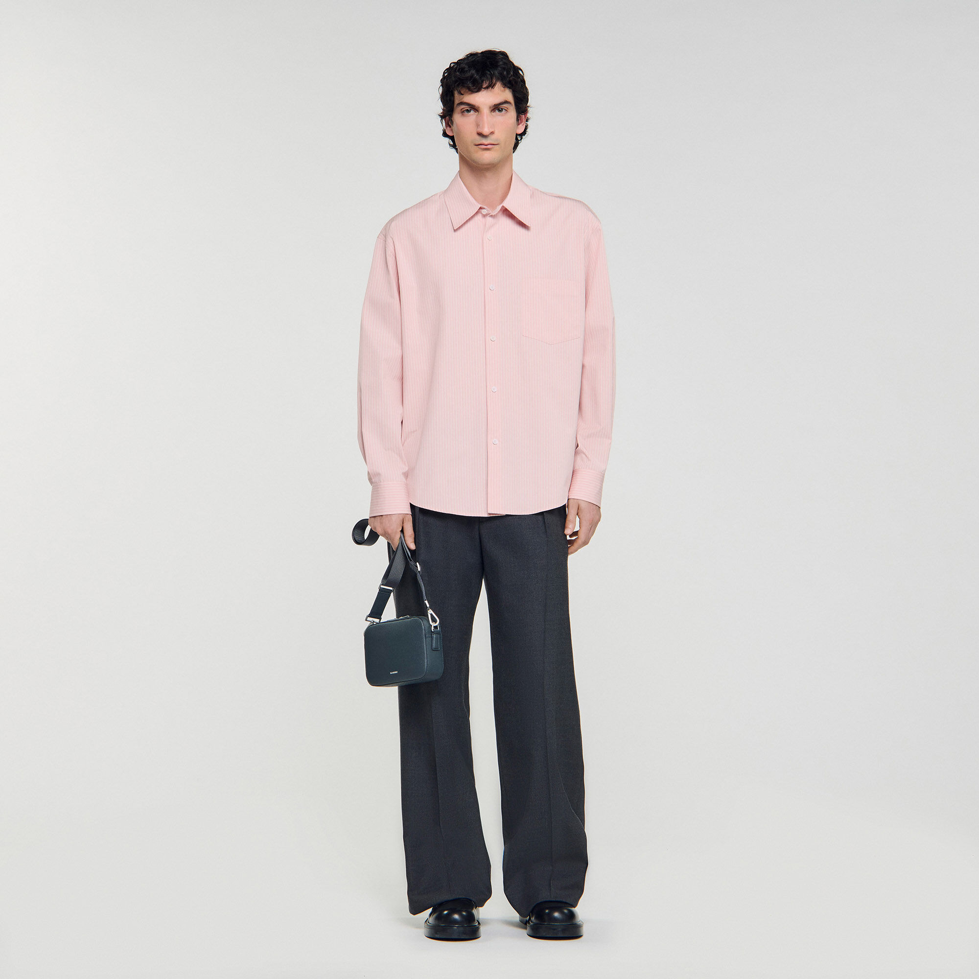 Striped Shirt : Shirts color Sky Blue