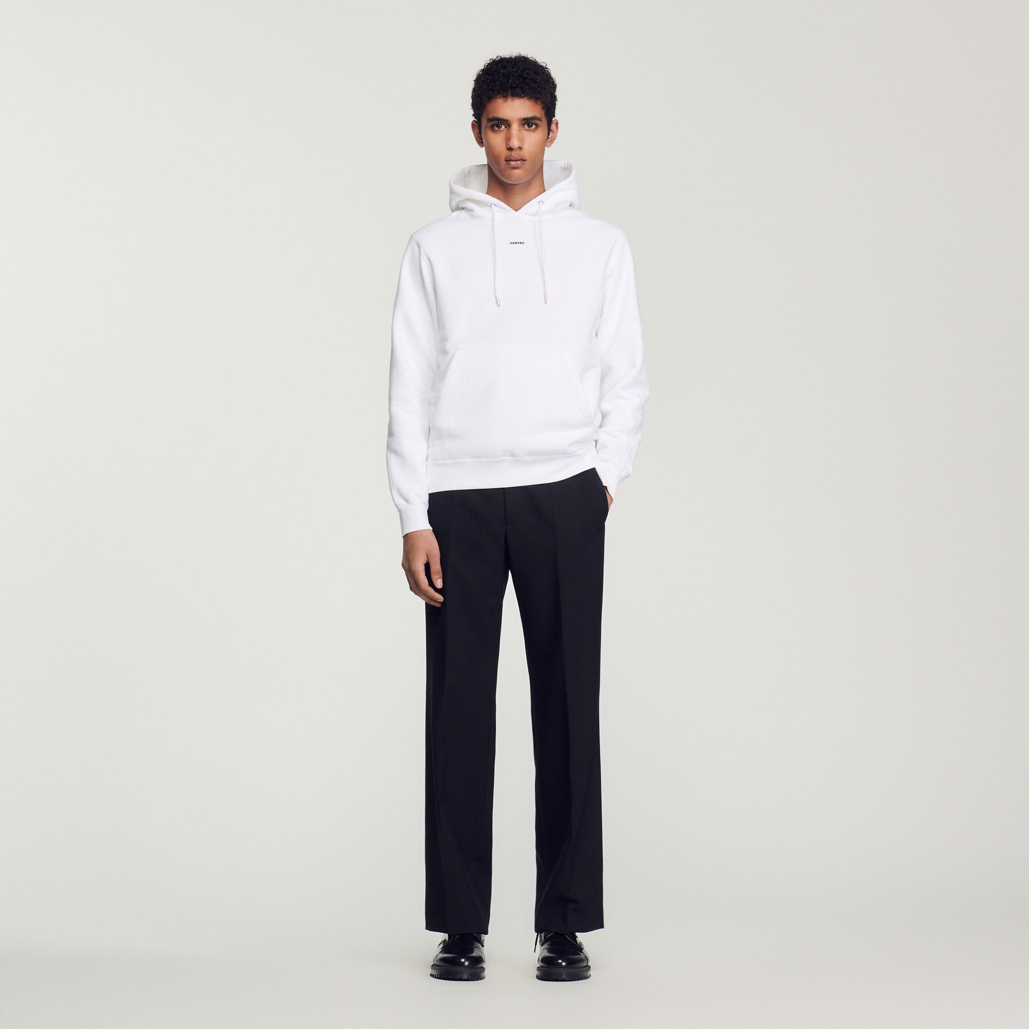 Men&rsquo;S Organic Cotton Embroidered Hoodie : Sweaters & Cardigans color 