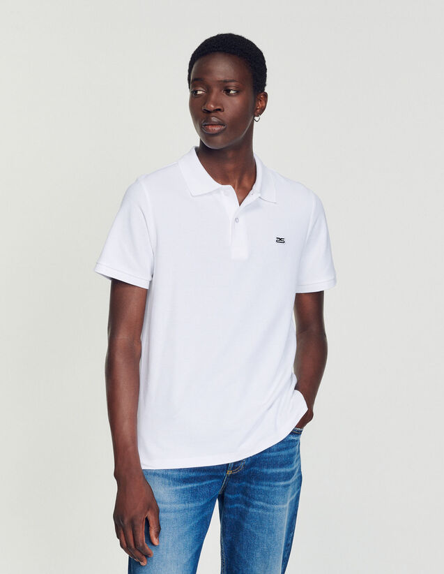 Double S Polo Shirt : T-shirts & Polo shirts color white