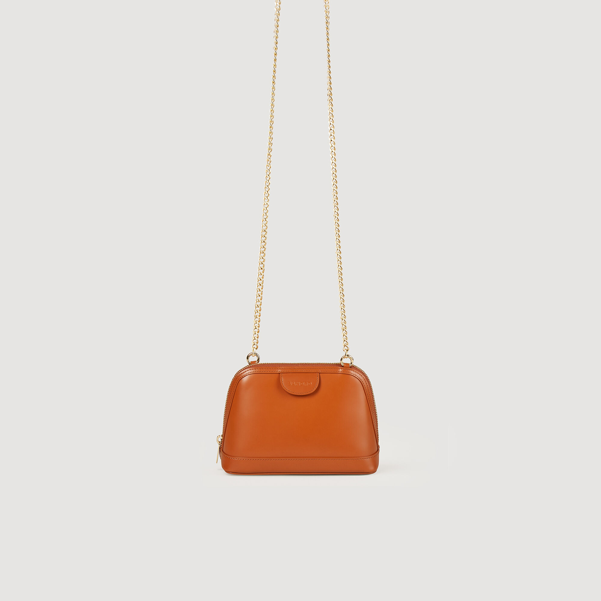 Smooth Leather Rittah Bag : Bags&nbsp; color Caramel