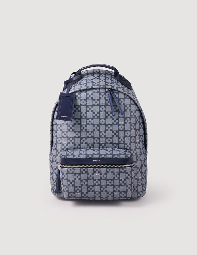 Square Cross Backpack : Bags color Blue