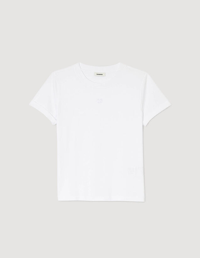 Double S T-Shirt : T-shirts color white