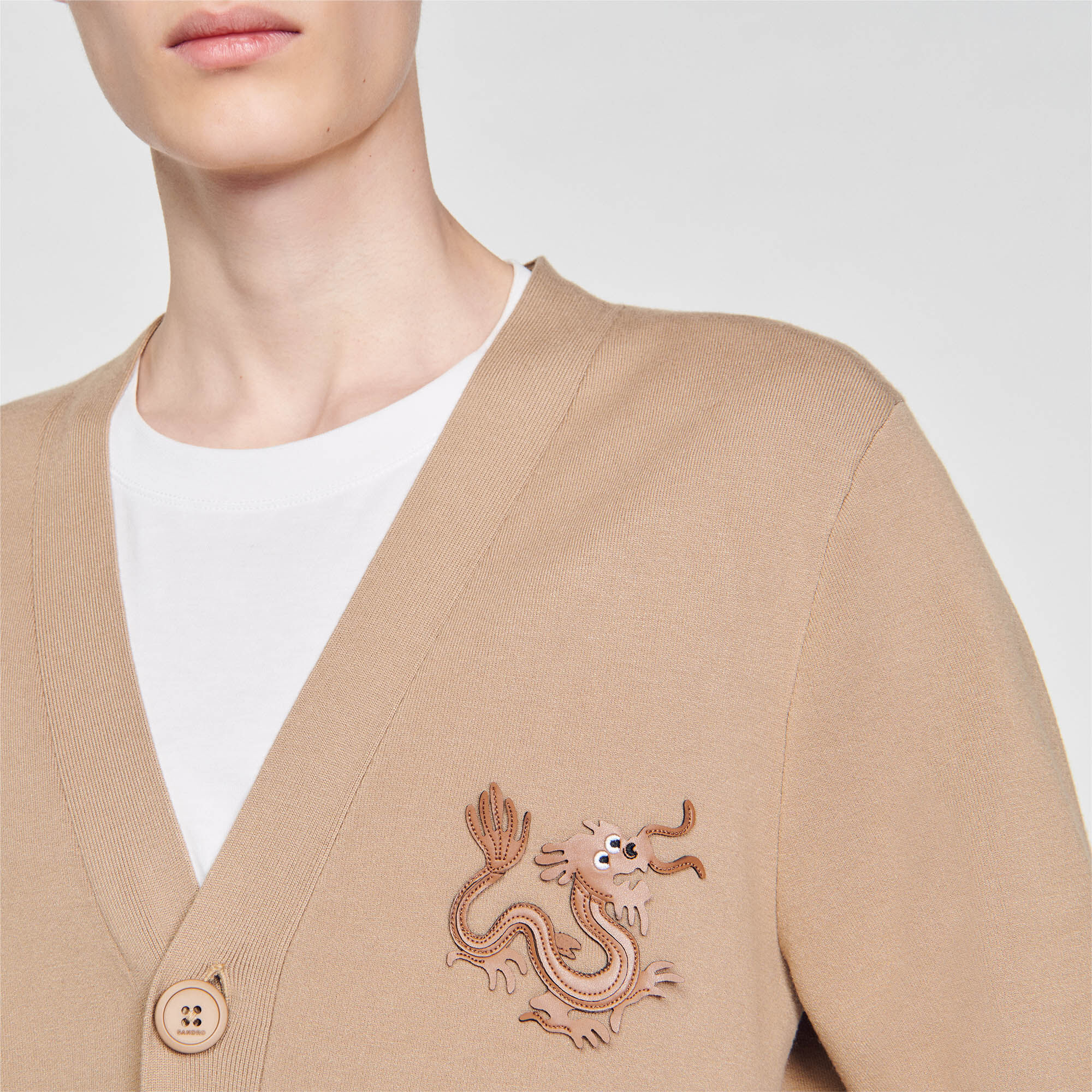 Dragon Cardigan Lunar New Year Collection Sandro paris