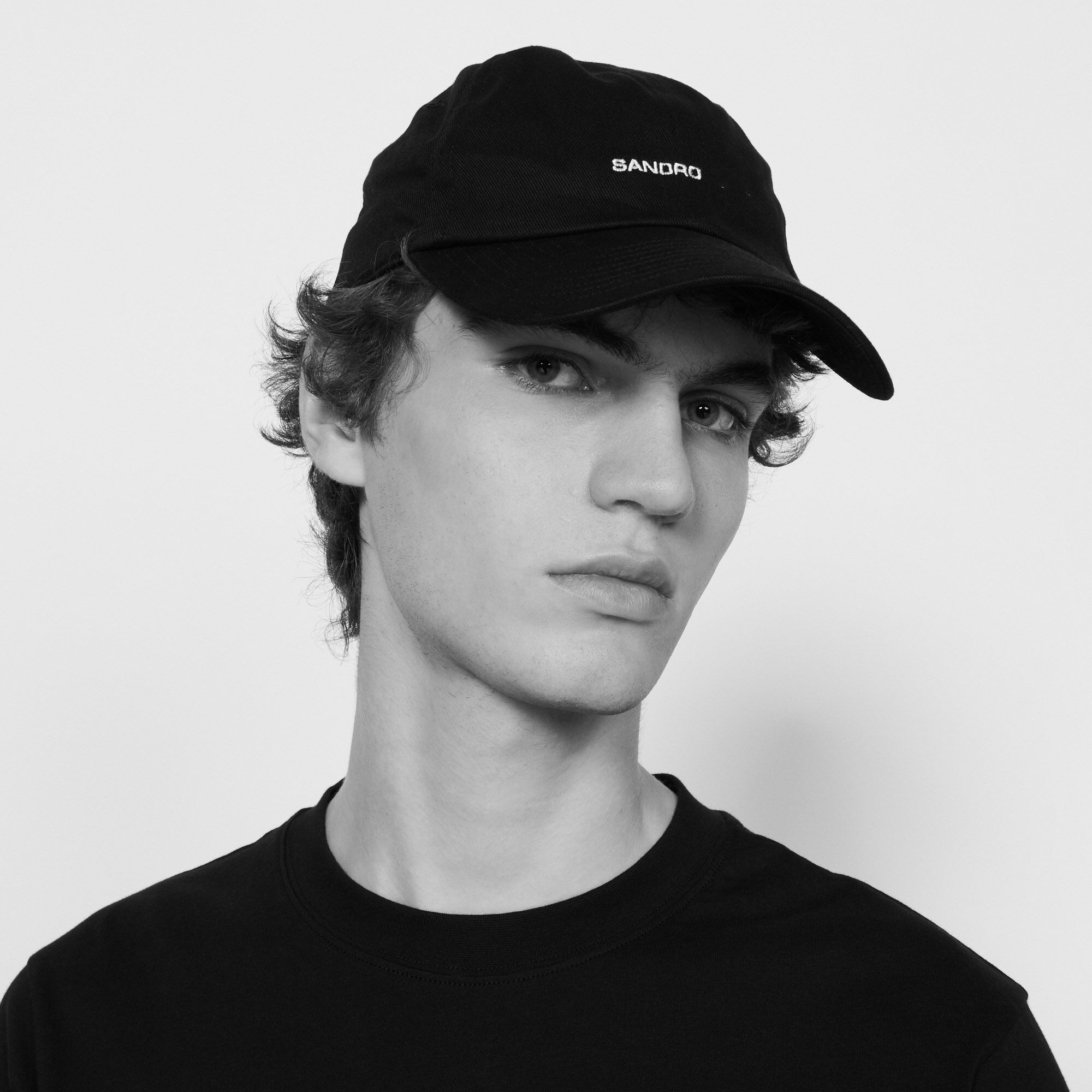 Embroidered Cap : Other Accessories color Black