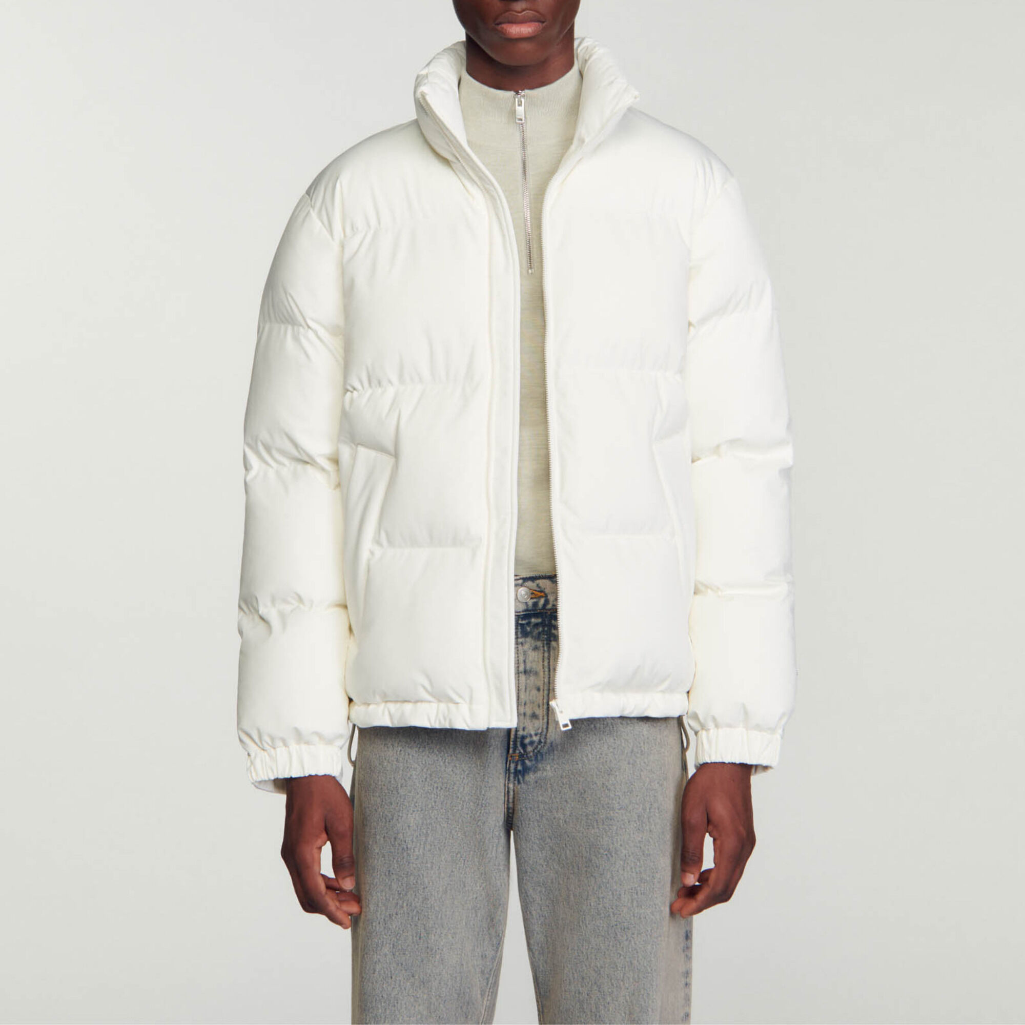 Mens oversized outlet puffer jacket