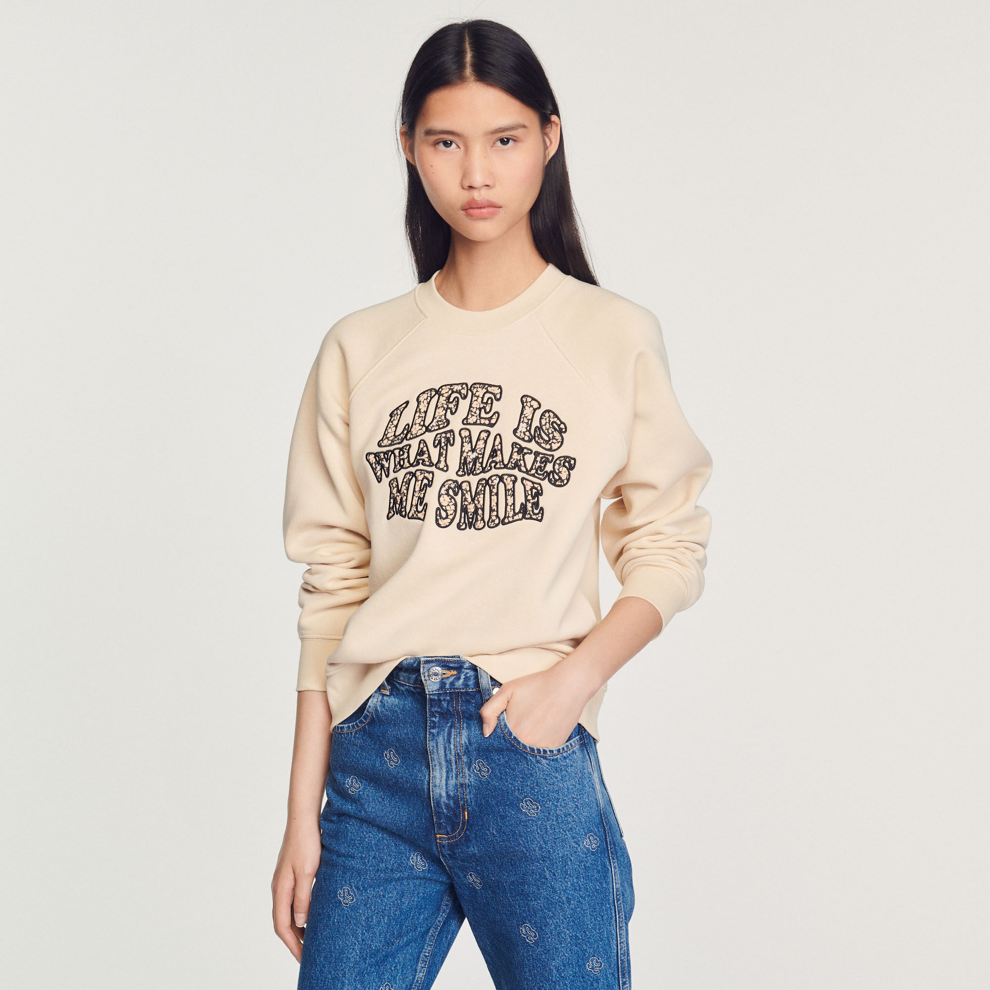 Sandro smile sweater outlet