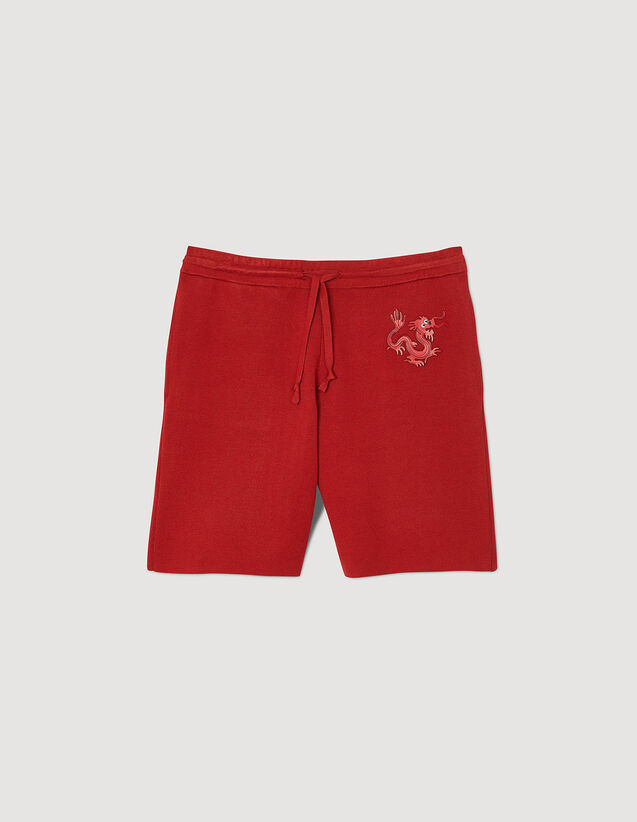 Dragon Shorts : Pants & Shorts color Red