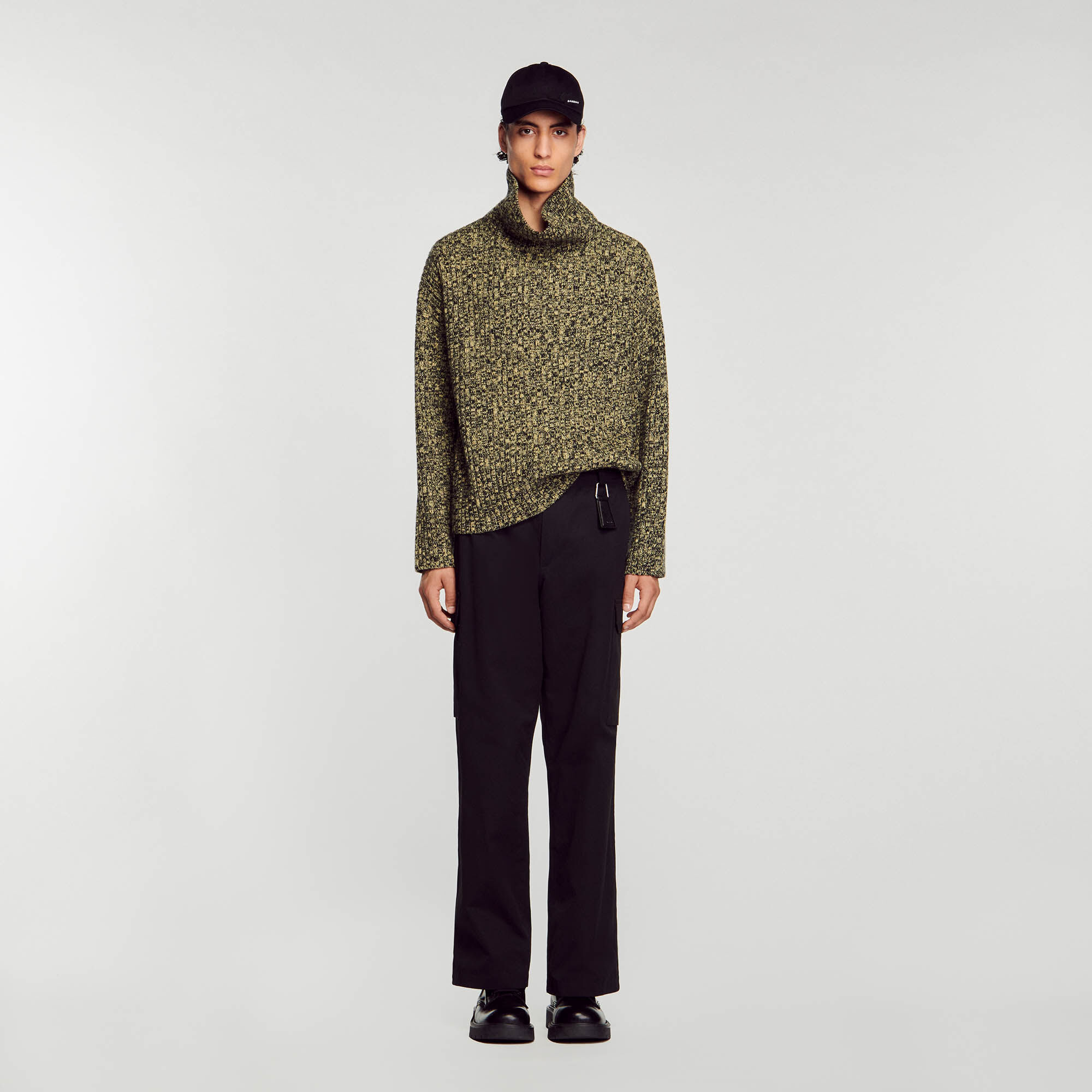 Oversized Knit Jumper : Sweaters & Cardigans color Mocked yellow