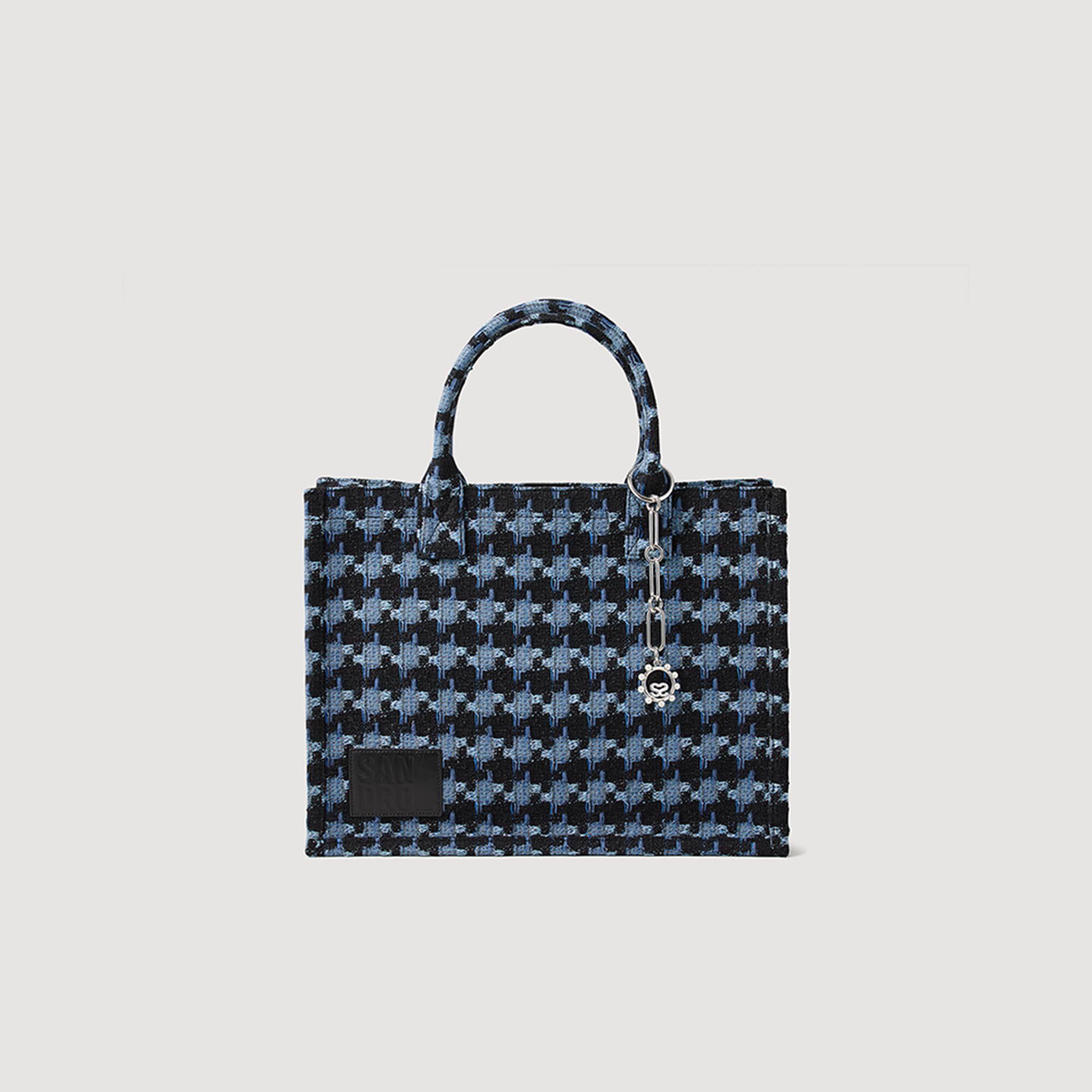 Kasbah Tweed Bag : Bags&nbsp; color Blue / Black