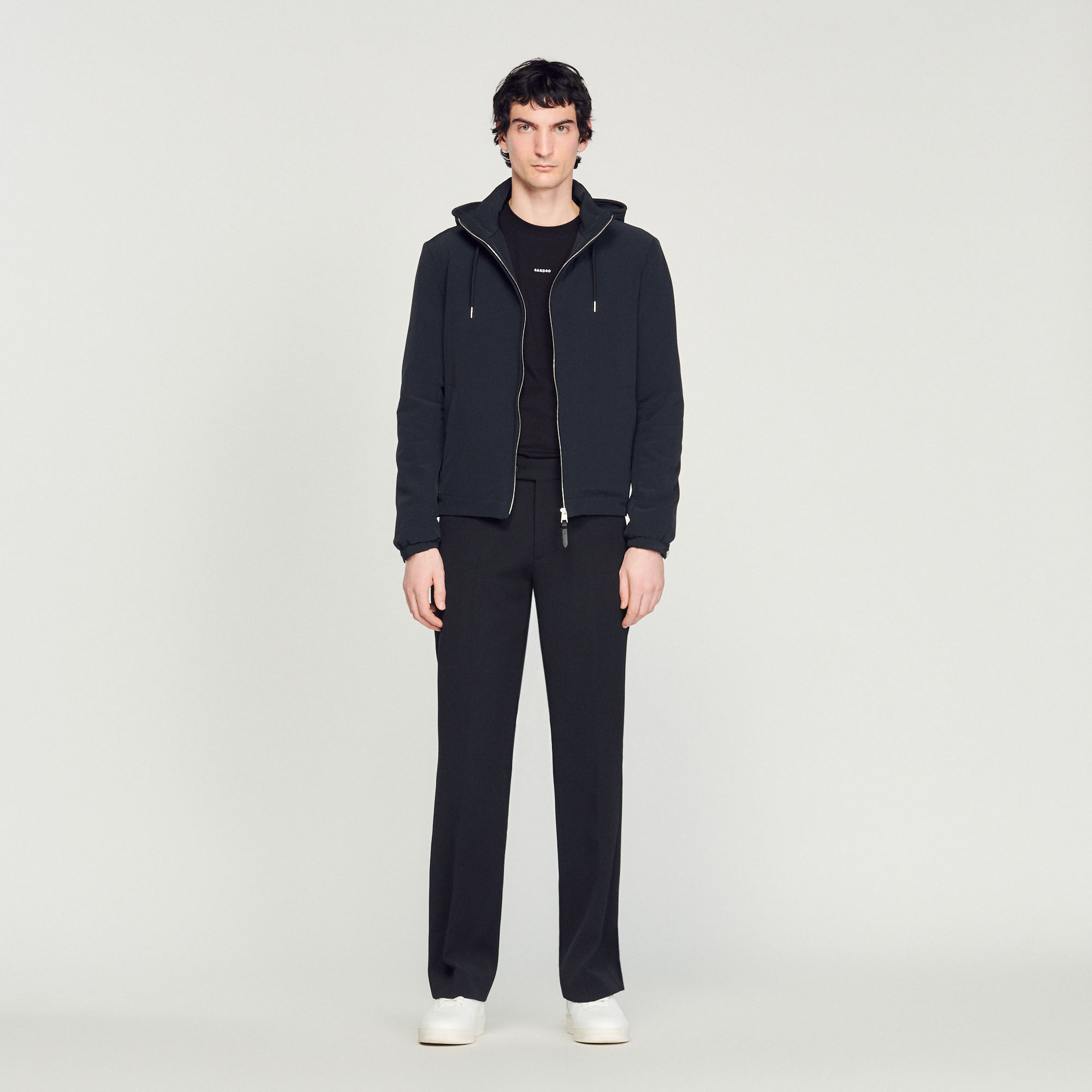 Technical Fabric Jacket null Sandro paris