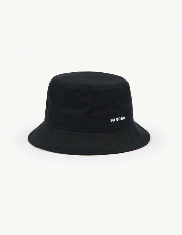 Embroidered Hat : Caps color Black