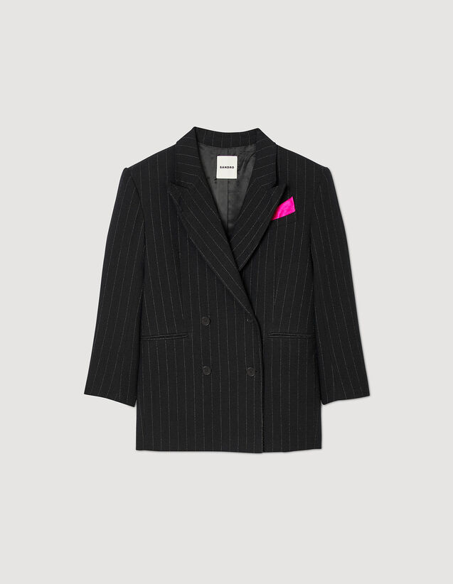 Oversized Suit Jacket : Blazers & Jackets color Black