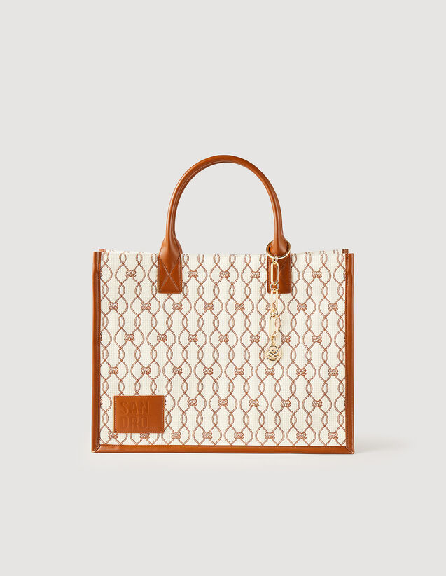 Kasbah Tote Bag : My Kasbah Bag color Brown / Ecru