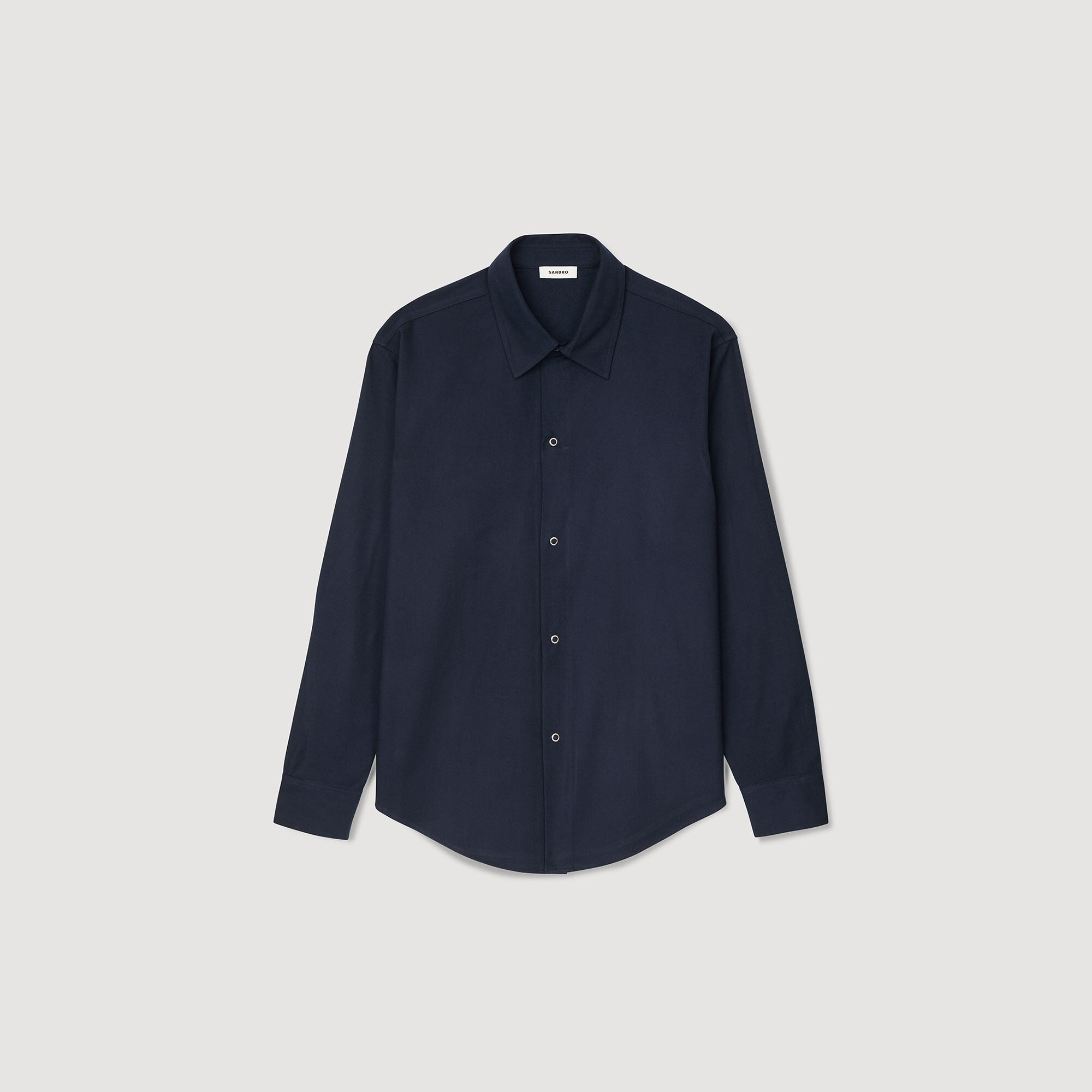 Flannel Shirt : Shirts color Navy Blue