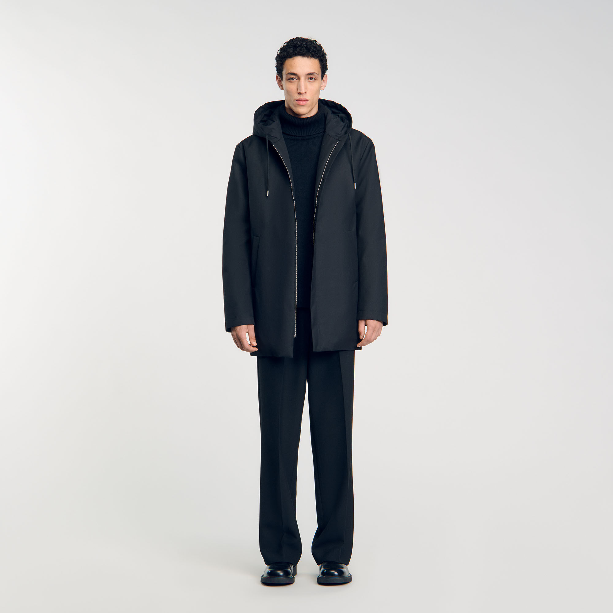 Sandro mens coat hot sale