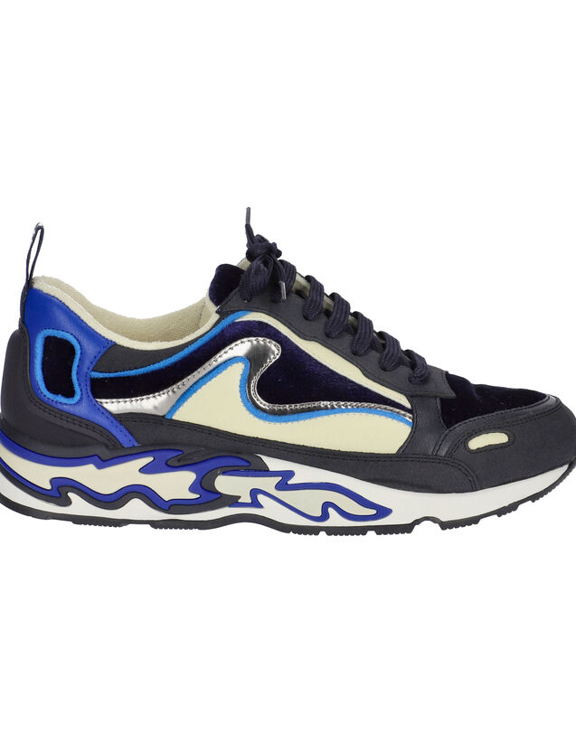 Flame Trainers : Trainers color Navy Blue