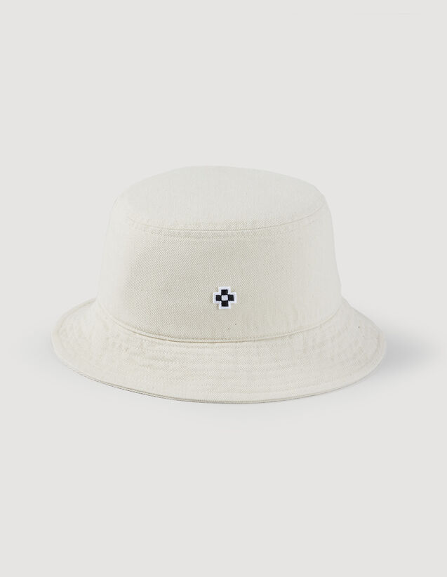 Square Cross Hat : Caps color Beige